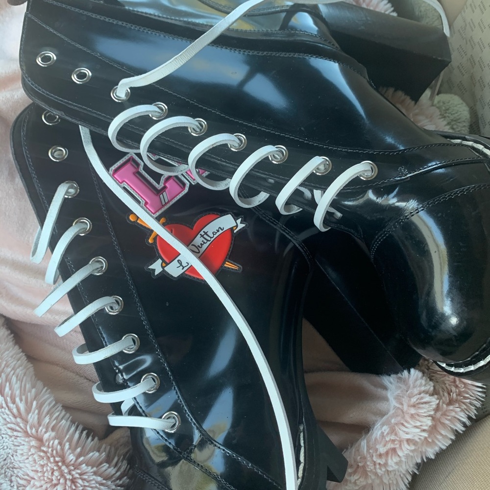 Authentic LV boots